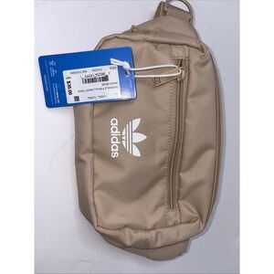 NWT ADIDAS Originals For All Waist Pack Magic Beige Bag Gym Sport Crossbody